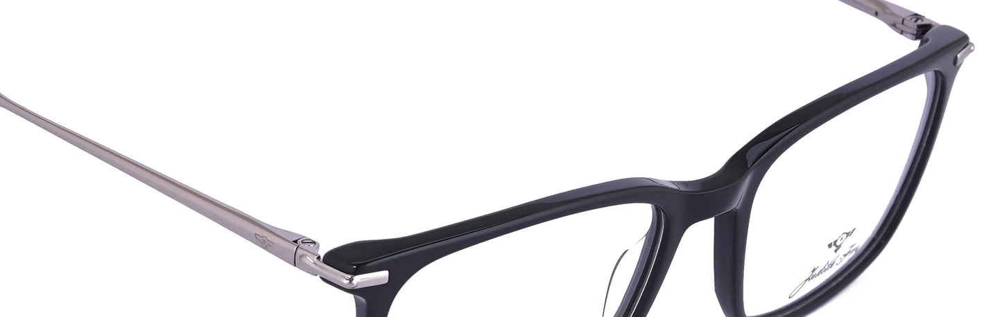 JF9659-C1-Handmade Bio Acetate-Midnight Black