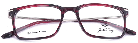 JF9659-C9-Handmade Bio Acetate-Burgundy Wine