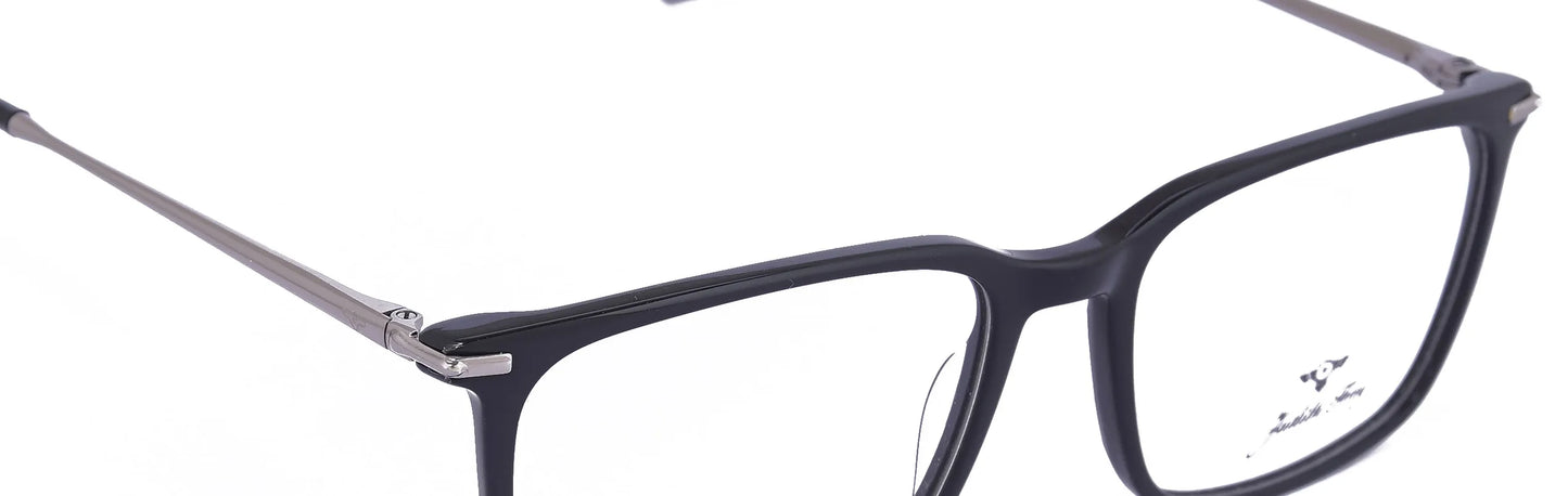 JF9660-C1-Handmade Bio Acetate-Midnight Black