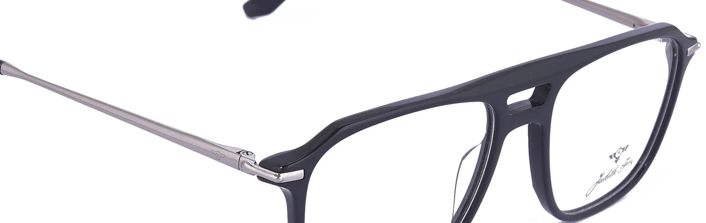 JF9667-C1-Handmade Bio Acetate-Midnight Black