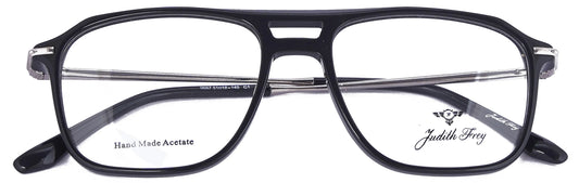 JF9667-C1-Handmade Bio Acetate-Midnight Black