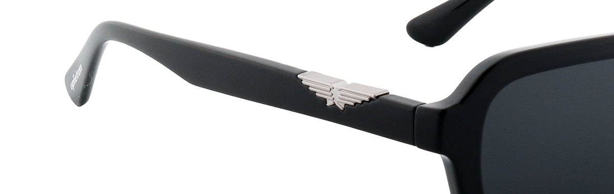 UP14033-C1-Handmade Mix Material-Midnight Black