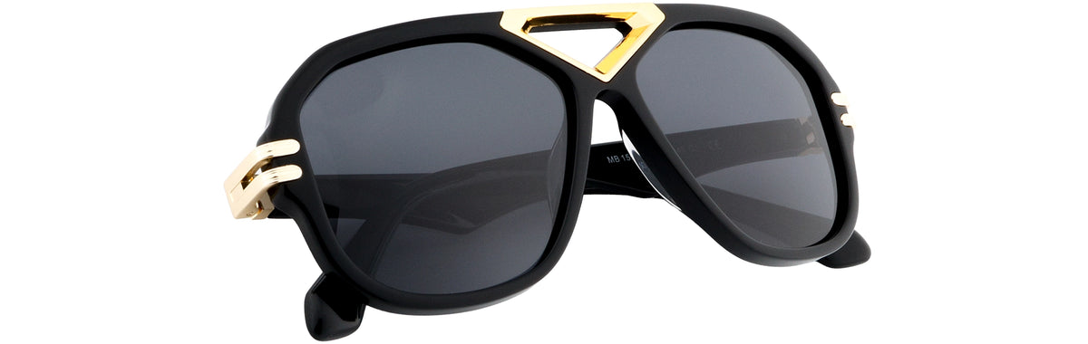 ST1593-C1-Handmade Bio Acetate-Midnight Black
