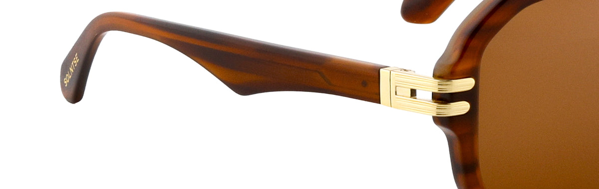 ST1593-C4-Handmade Bio Acetate-Havana Brown
