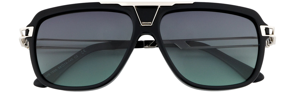 JF1595-C2-Handmade Bio Acetate-Midnight Black