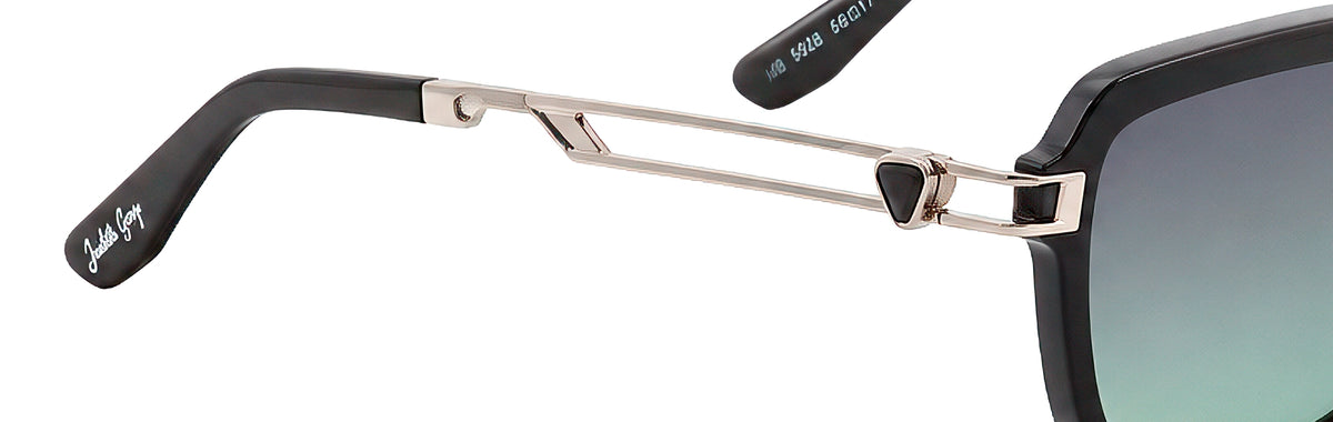JF1595-C2-Handmade Bio Acetate-Midnight Black