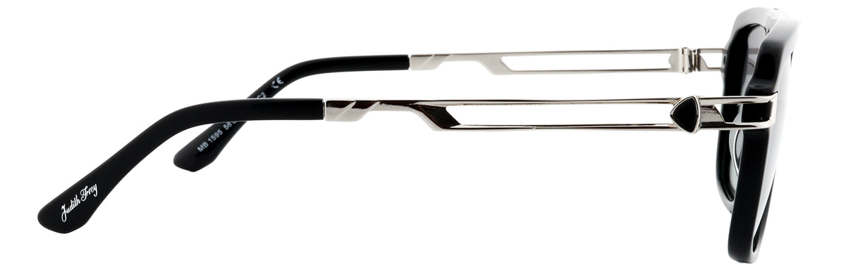 JF1595-C2-Handmade Bio Acetate-Midnight Black