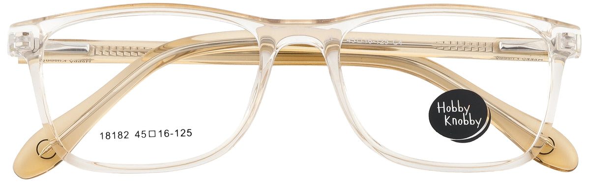 HK18182-C4-Handmade Mix Material-Crystal Brown