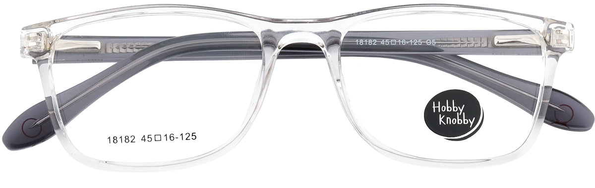 HK18182-C5-Handmade Mix Material-Crystal Clear