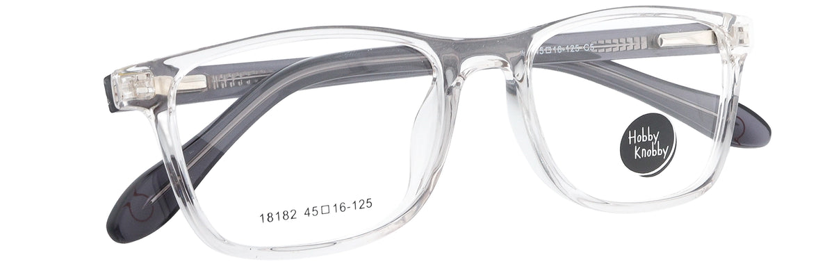 HK18182-C5-Handmade Mix Material-Crystal Clear