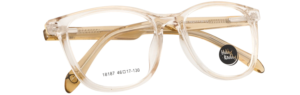 HK18187-C4-Handmade Mix Material-Crystal Brown