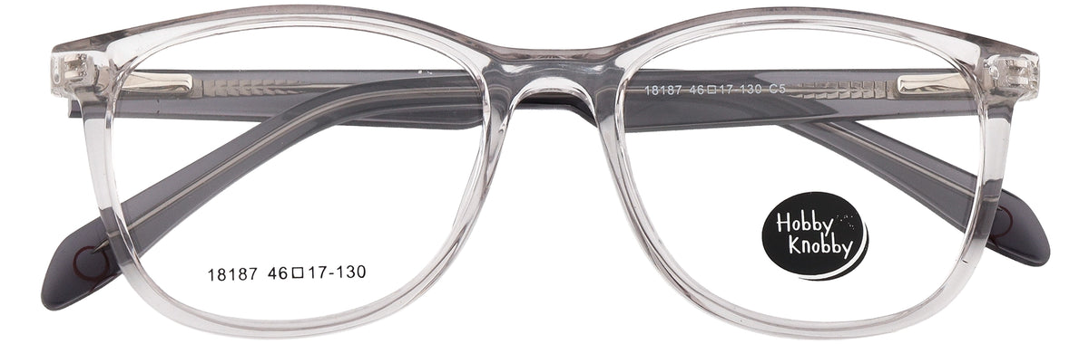 HK18187-C5-Handmade Mix Material-Crystal Grey