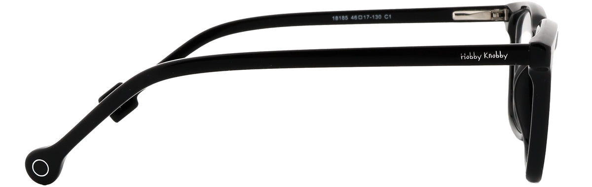 HK18185-C1-Handmade Mix Material-Midnight Black
