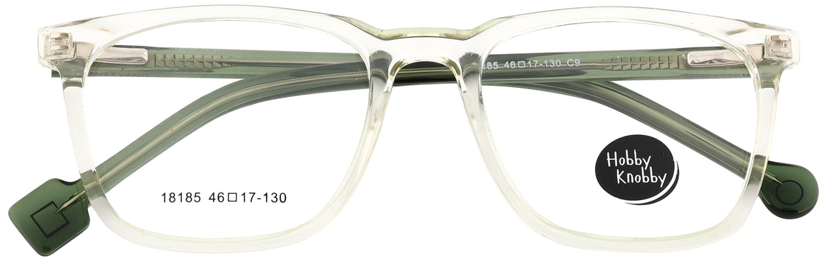 HK18185-C9-Handmade Mix Material-Crystal Green