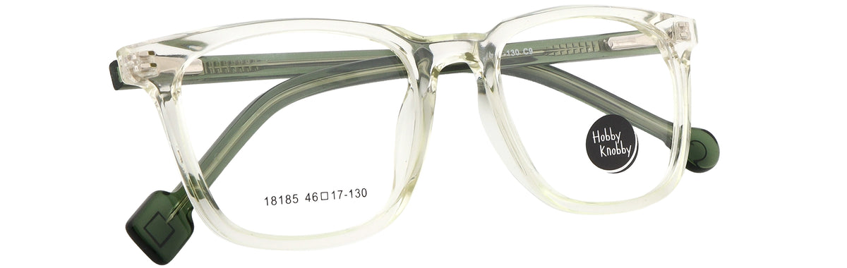 HK18185-C9-Handmade Mix Material-Crystal Green