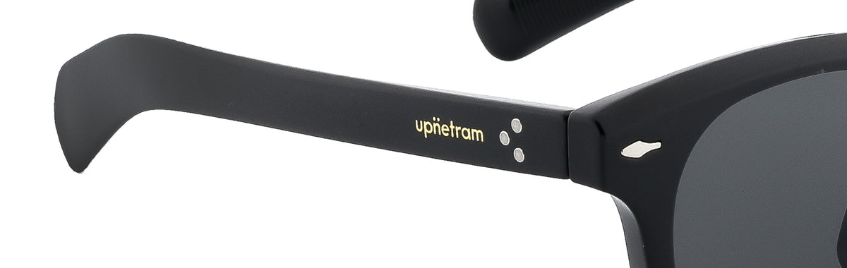 UP25601-C1-Handmade Mix Material-Midnight Black