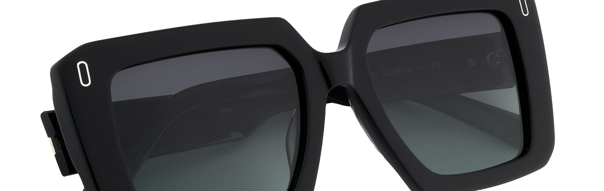 ST1523-C1-Handmade Bio Acetate-Midnight Black