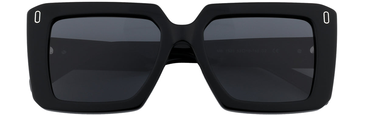 ST1523-C2-Handmade Bio Acetate-Midnight Black