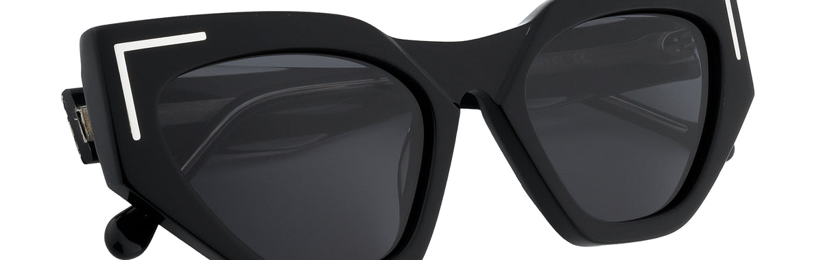 ST1491-C1-Handmade Bio Acetate-Midnight Black