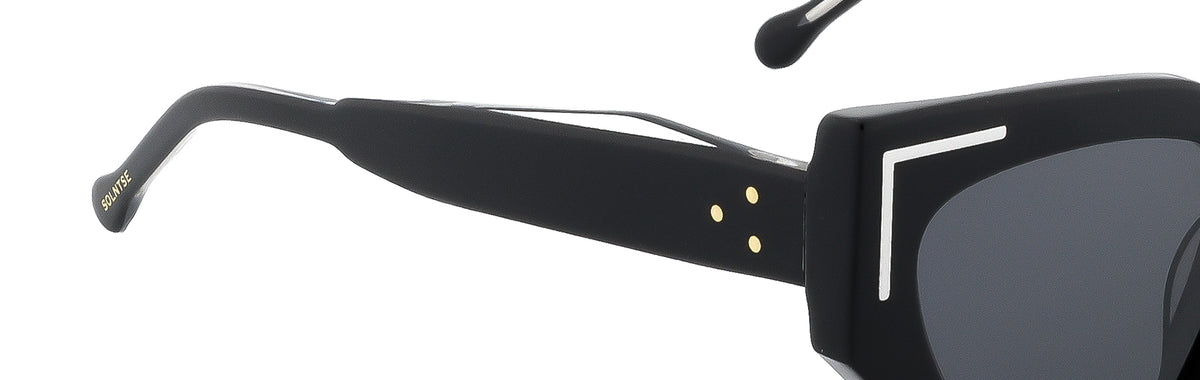 ST1491-C1-Handmade Bio Acetate-Midnight Black