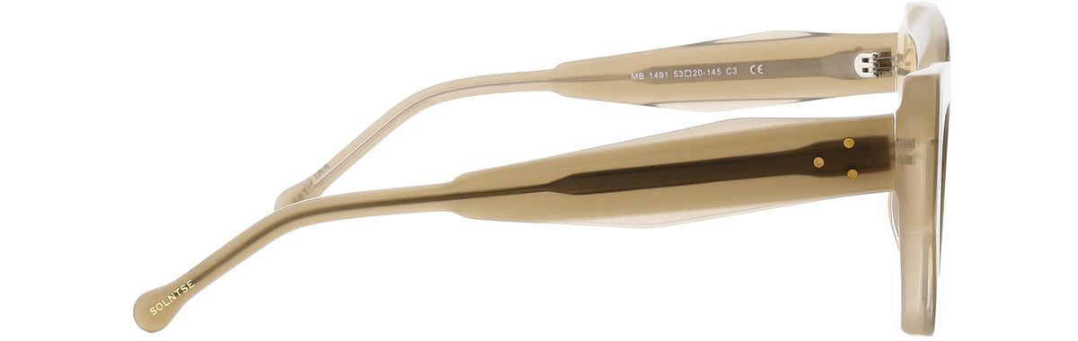 ST1491-C3-Handmade Bio Acetate-Crystal Beige