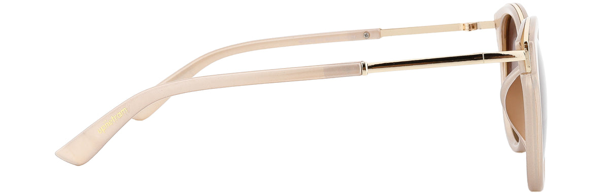 UP23602-C2-Handmade Mix Material-Champagne Beige