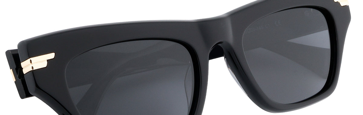ST1635-C1-Handmade Bio Acetate-Midnight Black
