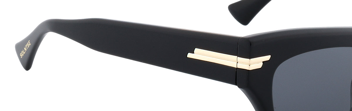 ST1635-C1-Handmade Bio Acetate-Midnight Black