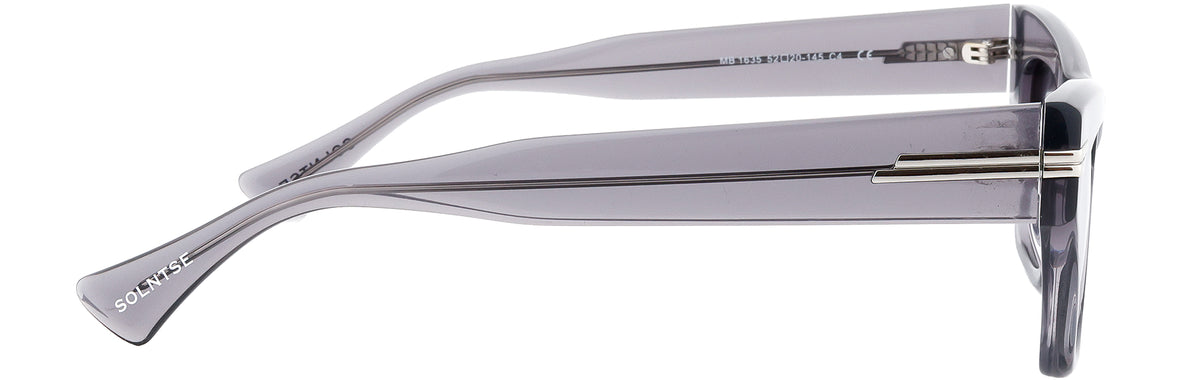 ST1635-C4-Handmade Bio Acetate-Smoke Grey