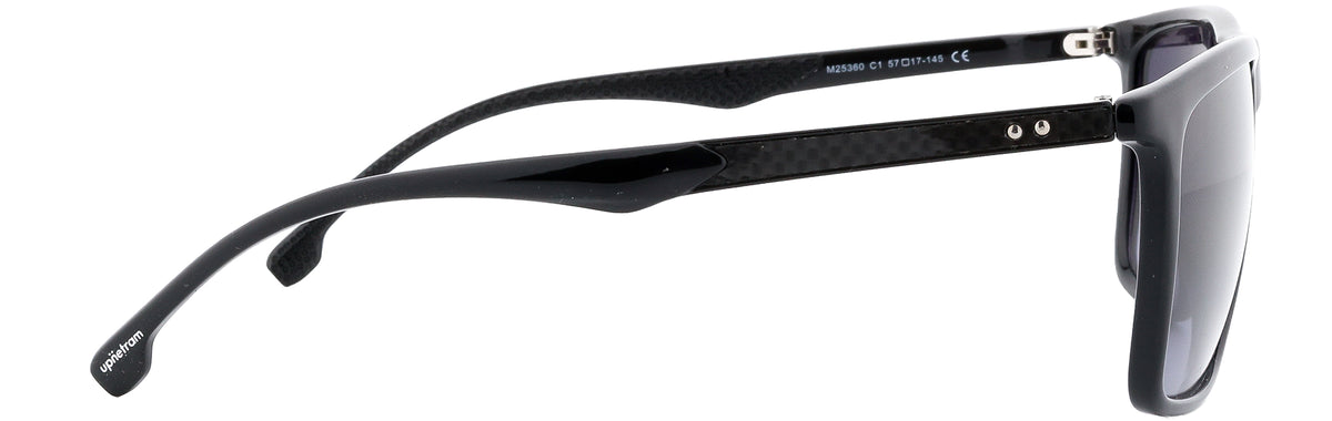 UP25360-C1-Handmade Mix Material-Midnight Black