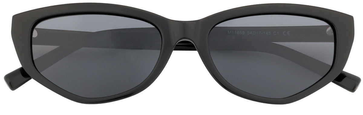 JF1659-C1-Handmade Bio Acetate-Midnight Black