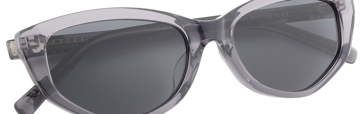 JF1659-C2-Handmade Bio Acetate-Crystal Grey