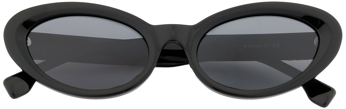 JF1664-C1-Handmade Bio Acetate-Midnight Black