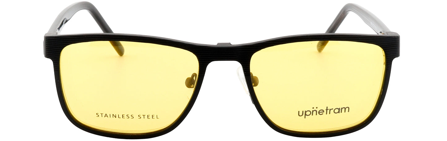 UP6866-C4-Metal Alloy Clipon-Havana Brown
