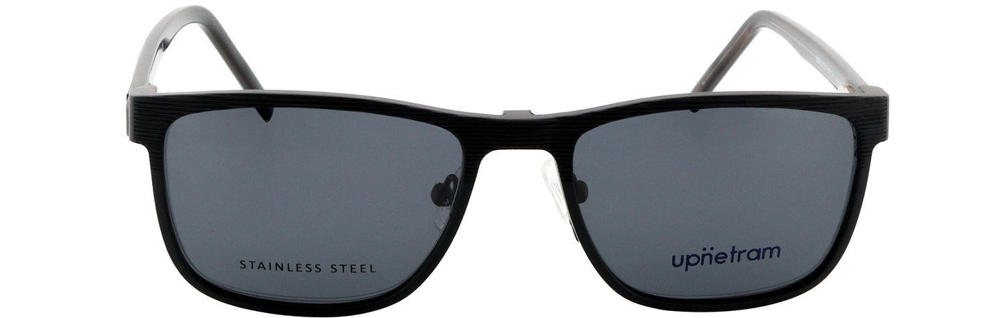 UP6866-C4-Metal Alloy Clipon-Havana Brown