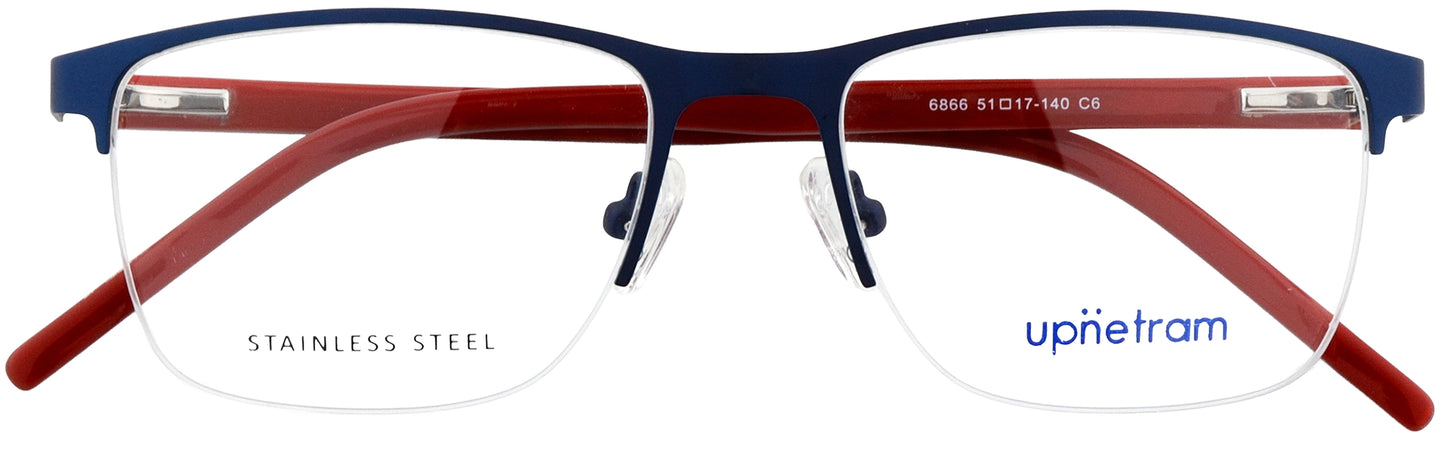 UP6866-C6-Metal Alloy Clipon-Blue