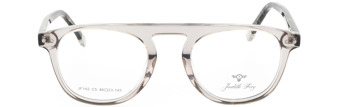 JF142-C5-Handmade Bio Acetate-Crystal Grey