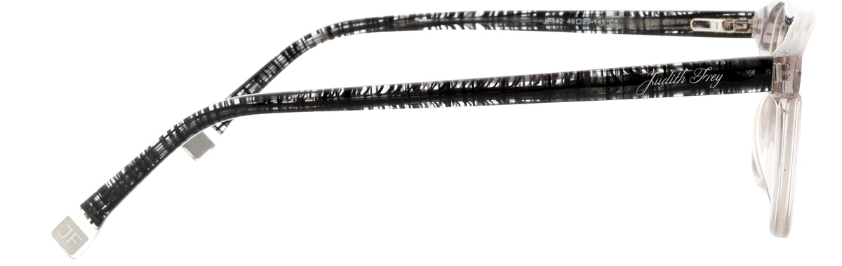 JF142-C5-Handmade Bio Acetate-Crystal Grey