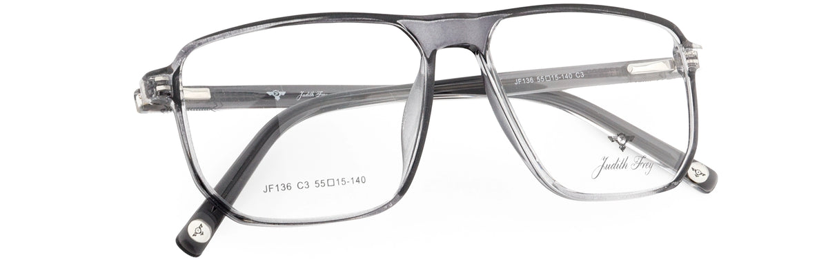 JF136-C3-Handmade Bio Acetate-Smokey Grey