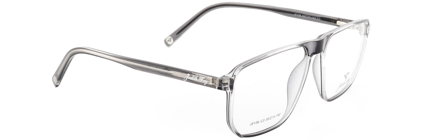 JF136-C3-Handmade Bio Acetate-Smokey Grey