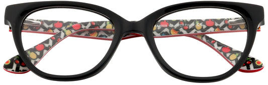 KA8009-C3-Handmade Bio Acetate-MIdnight Black