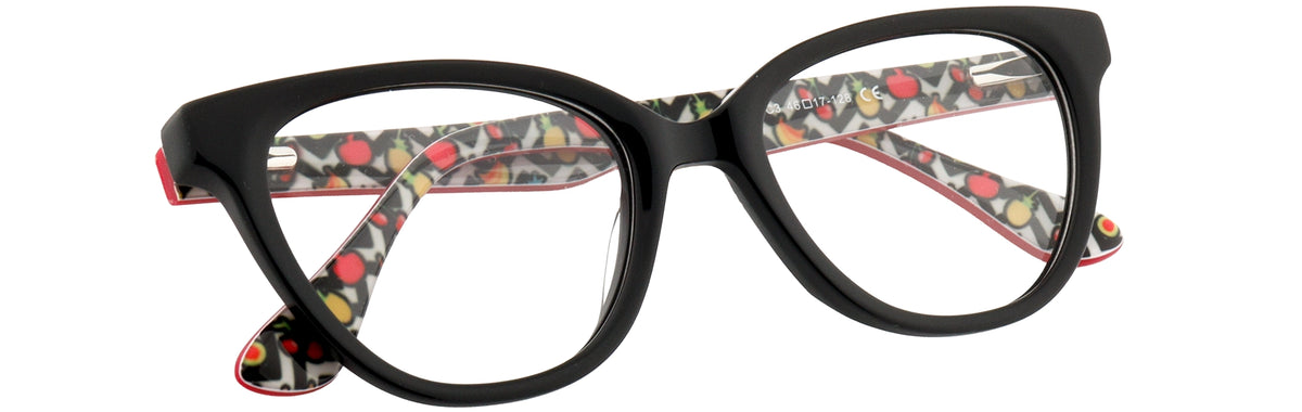 KA8009-C3-Handmade Bio Acetate-MIdnight Black