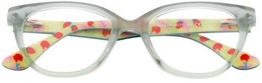 KA8009-C4-Handmade Bio Acetate-Translucent Green