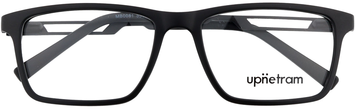 UP0081-C2-Handmade Mix Material-Midnight Black