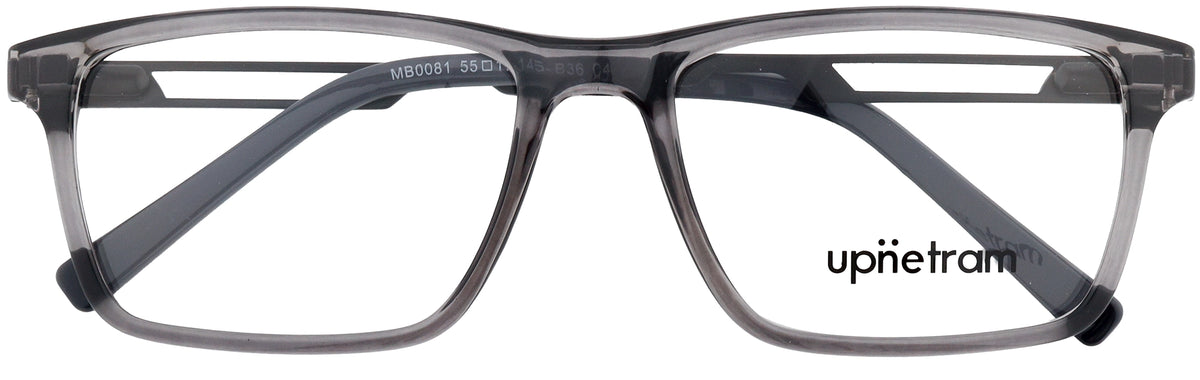UP0081-C4-Handmade Mix Material-Crystal Smoke Grey