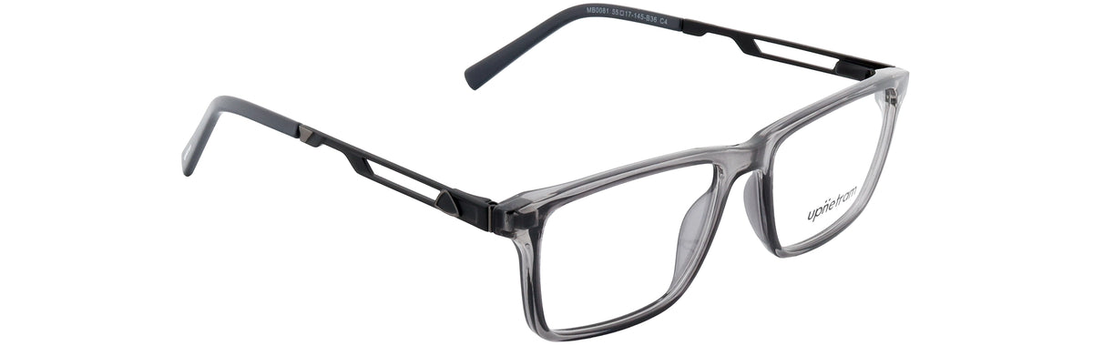 UP0081-C4-Handmade Mix Material-Crystal Smoke Grey