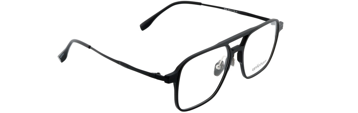 UP9028-C1-Handmade Mix Material-Midnight Black