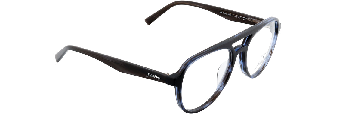 JF1655-C2-Handmade Bio Acetate-Blue Camoflauge