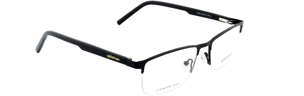 UP6820-C1-Metal Alloy Clipon-Midnight Black