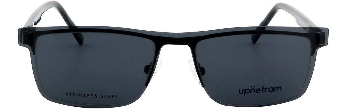 UP6820-C1-Metal Alloy Clipon-Midnight Black